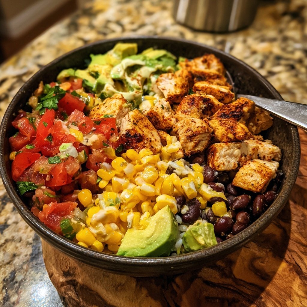 High Protein Turkey Burrito Bowl