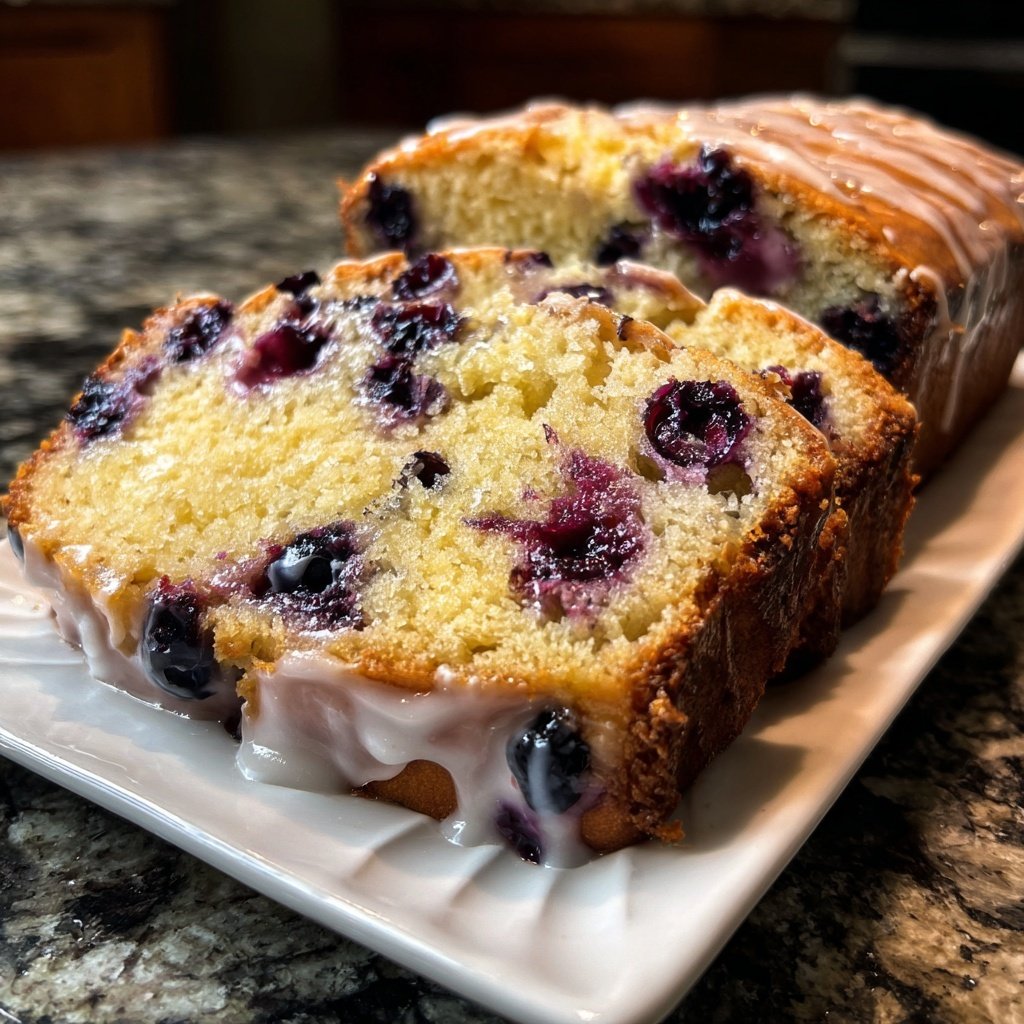 Blueberry Lemon Tea Bread
