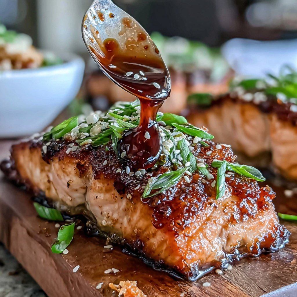 Easy Healthy Honey Garlic Salmon