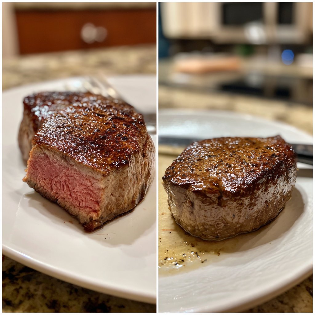 Pan Seared Filet Mignon