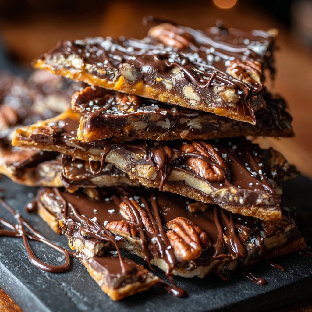 Christmas Crack (Saltine Bark)