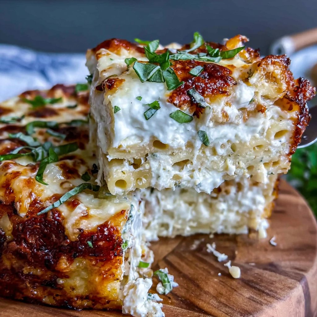 Baked Ziti With Ricotta