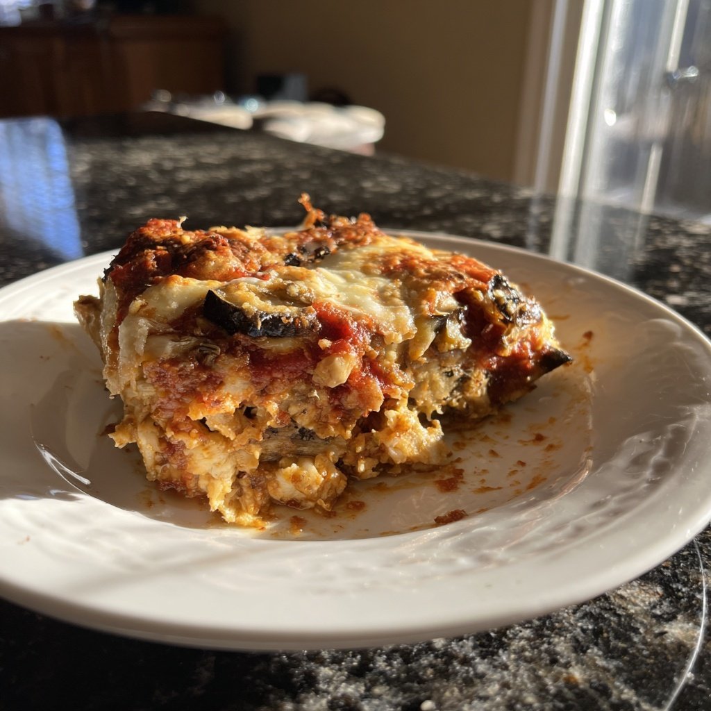 Eggplant Parmesan Bake