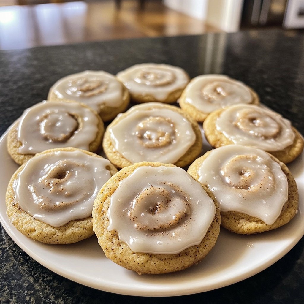 Soft and Chewy Cinnamon Roll Sugar Cookies