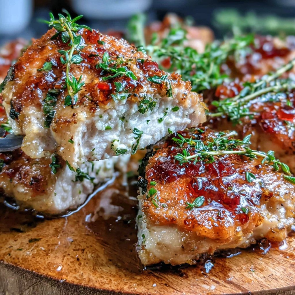 Lemon Thyme Chicken Skillet