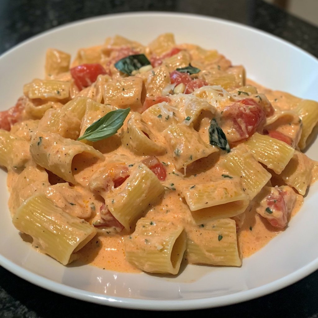 Easy One Pot Creamy Tomato Pasta